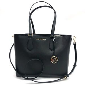 New Michael Kors Handbags Black Leather 3 in 1